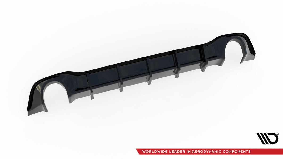 Diffuserplate V.3 VW Golf 8 GTI – produktbilde mot hvit bakgrunn