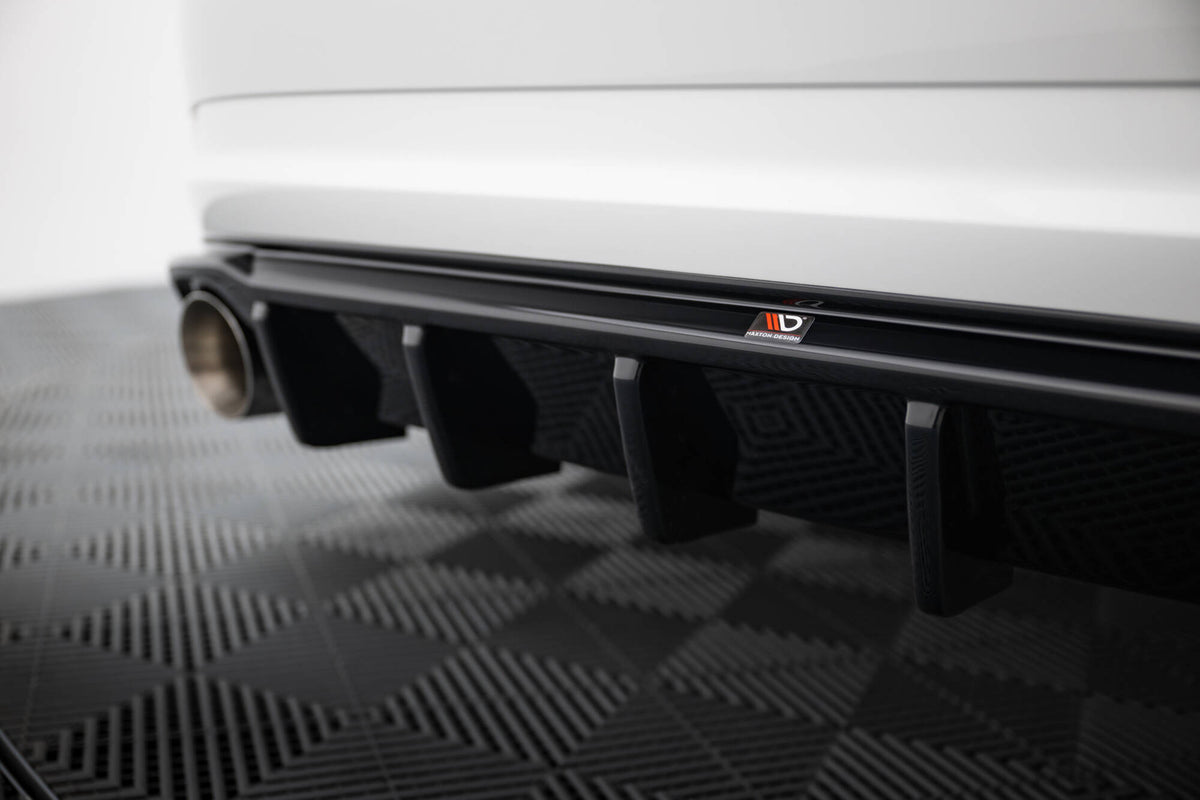 Diffuser Volkswagen Jetta GLI Mk7 sett bakfra