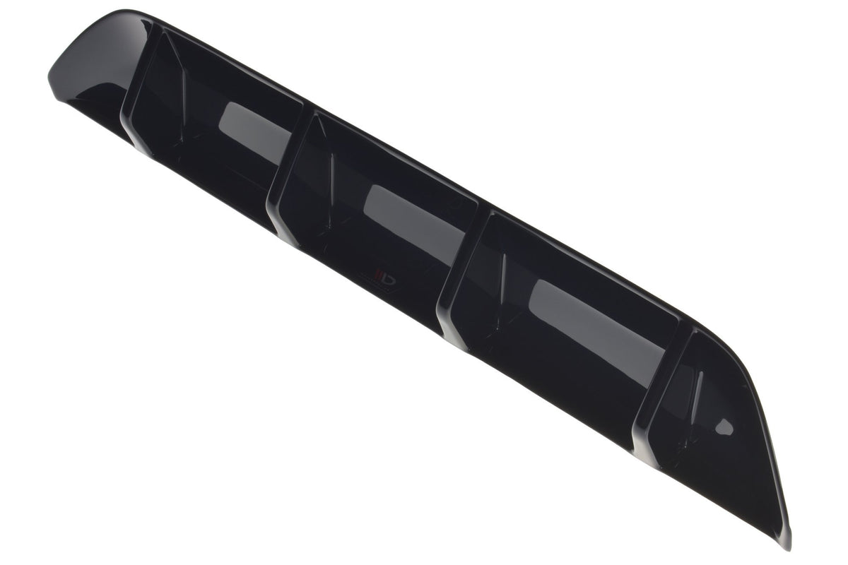 Maxton diffuser for VW Passat R-Line B8 2015-2019 ovenfra