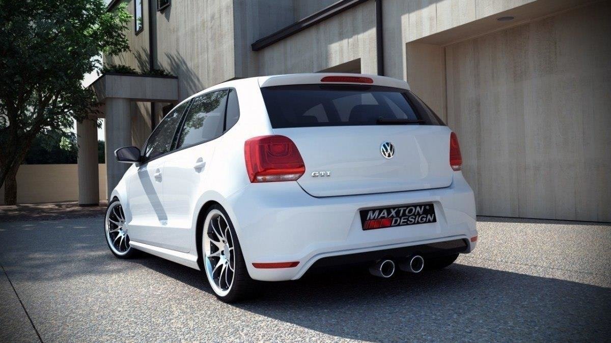 Maxton Design diffuser til VW Polo GTI MK5 sett ovenfra