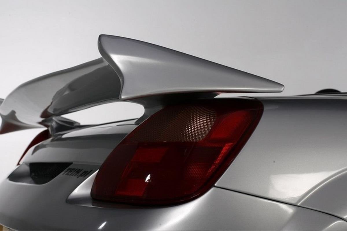 Spoiler i glassfiber for Toyota MR2 GT sett bakfra