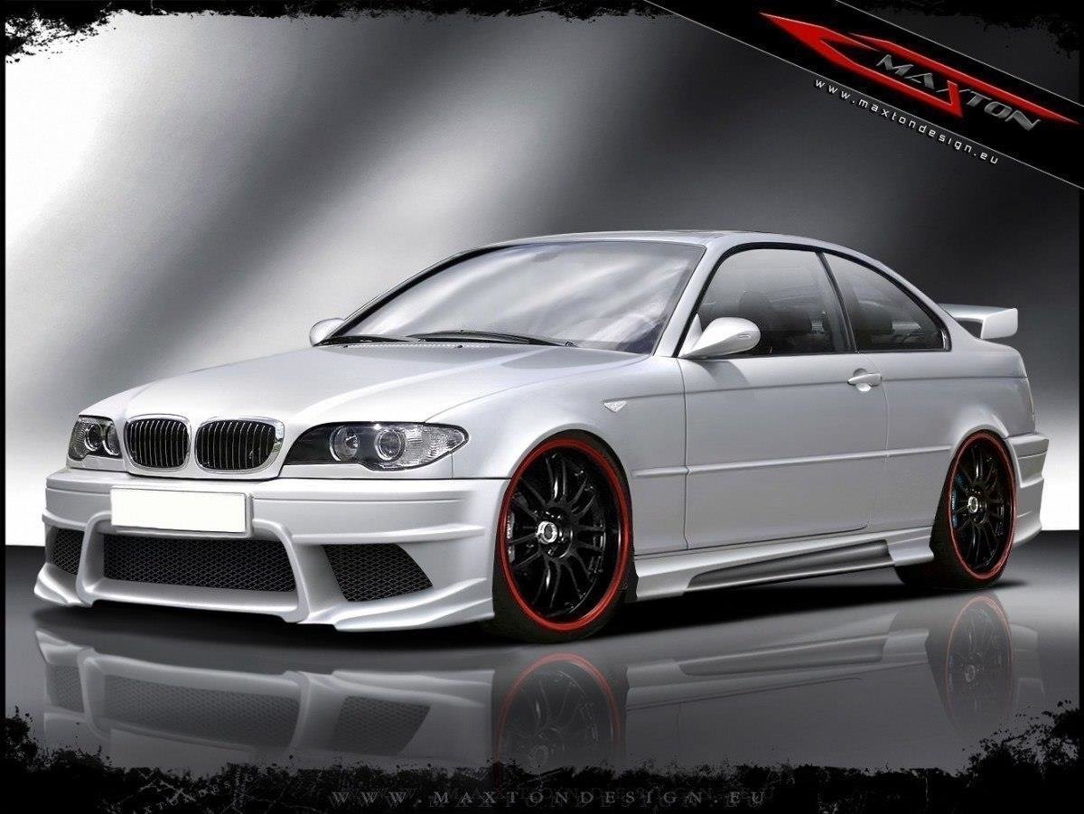 Sideskjørt BMW 3 E46 Coupe og Cabrio Generation V Maxton Design