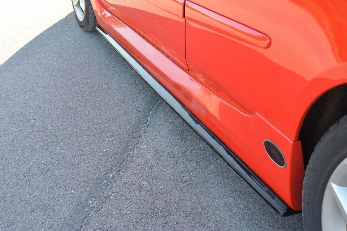 Sideskjørt Fiat Stilo Schumacher i ulakkert finish sett ovenfra