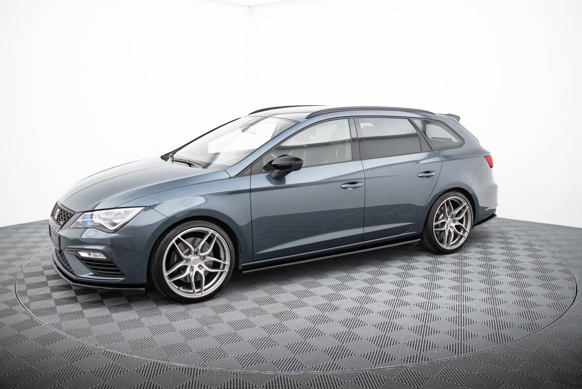 Sideskjørt diffusers v.1 Seat Leon Mk3 Cupra/ Fr Facelift sett fra siden