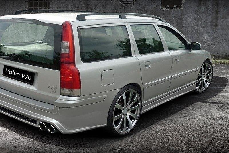 Sideskjørt Volvo V70 (2000–2007) detaljbilde av profilen