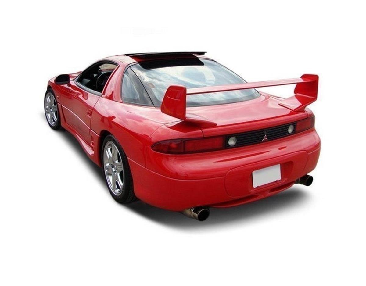 Spoiler i glassfiber til Mitsubishi 3000 GT sett ovenfra