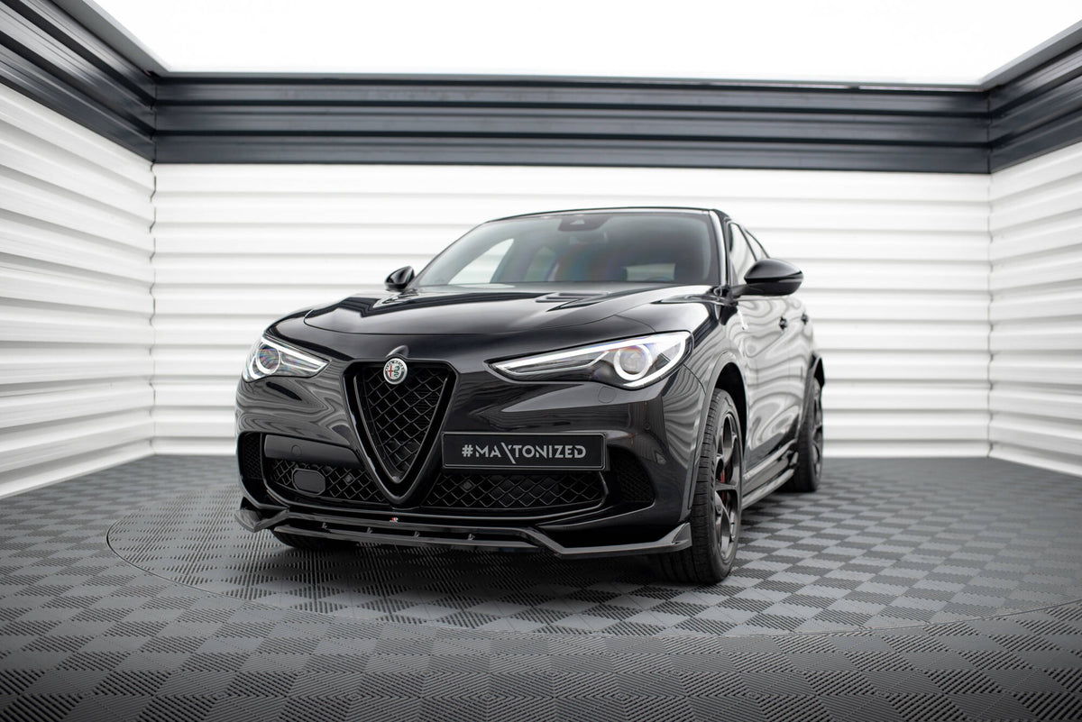 Splittersett Alfa Romeo Stelvio Quadrifoglio MK1 2016–2020 - AL-ST-1-QV-SET