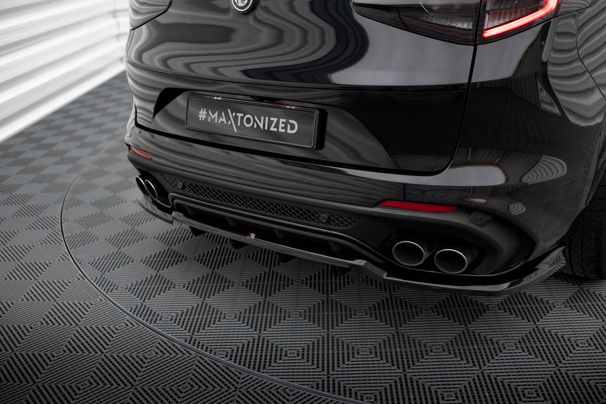 Splittersett Alfa Romeo Stelvio Quadrifoglio MK1 2016–2020 - AL-ST-1-QV-SET