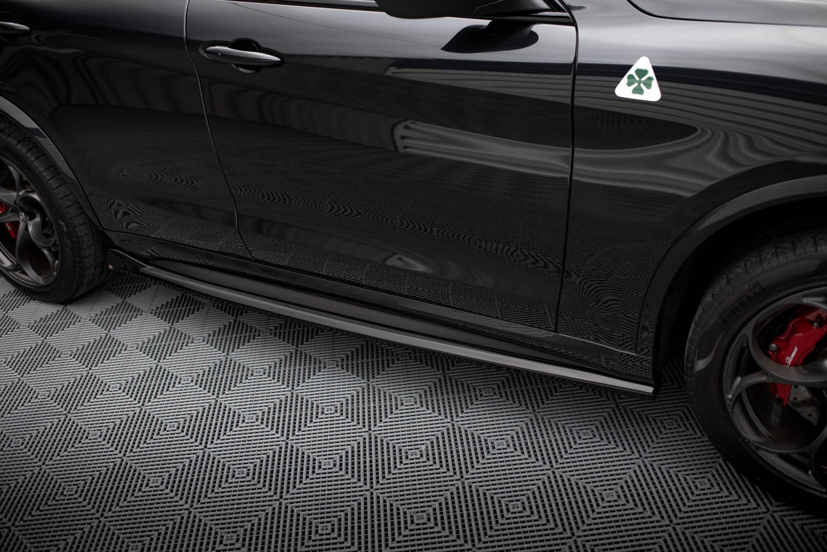 Splittersett Alfa Romeo Stelvio Quadrifoglio MK1 2016–2020 - AL-ST-1-QV-SET