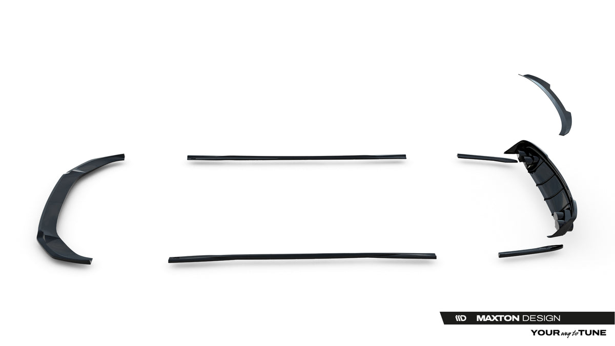 Splittersett Audi A6 S-Line Sedan / S6 Sedan C8 - AU-A6-C8-SLINE-SET