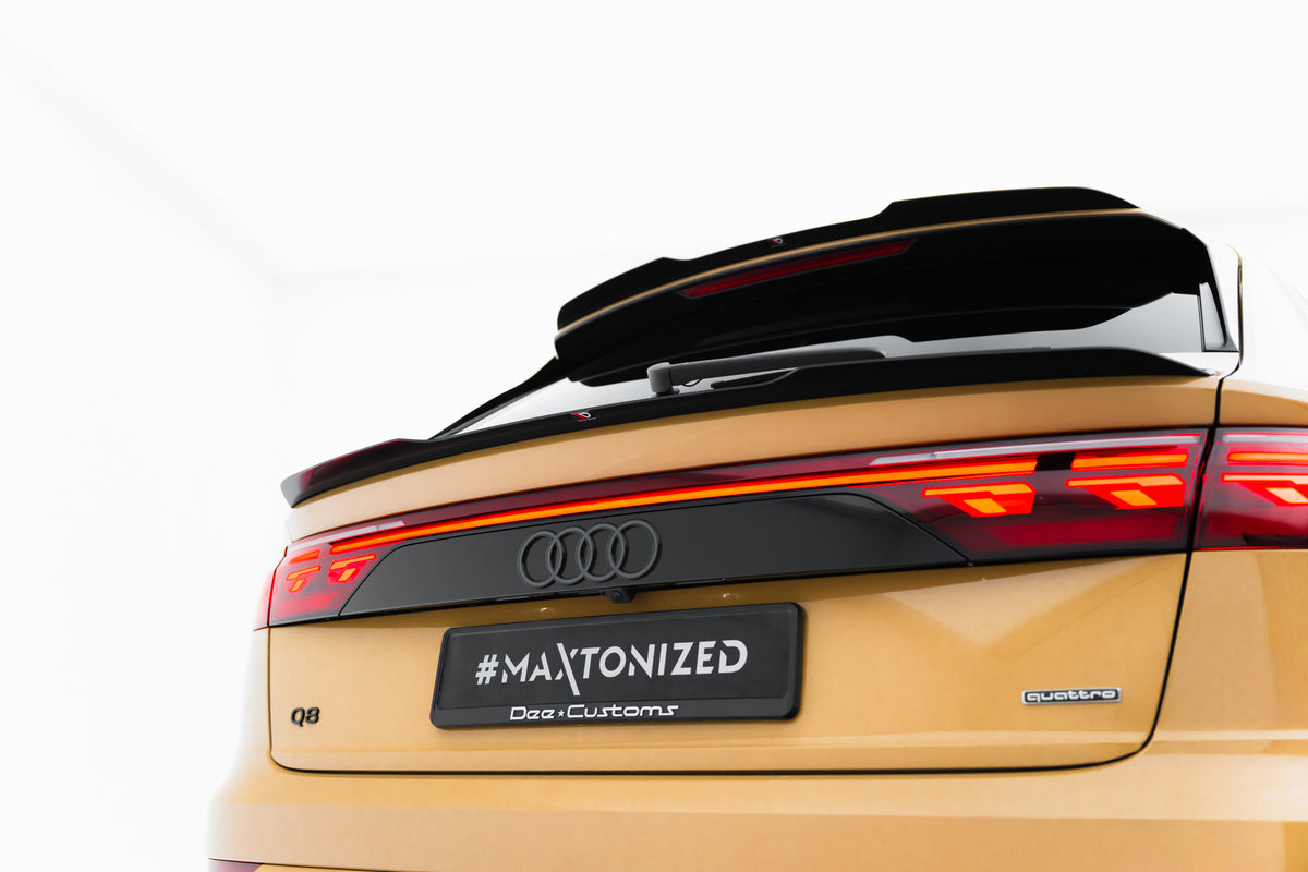 Sideskjørt-splitter montert på Audi Q8 MK1 Facelift