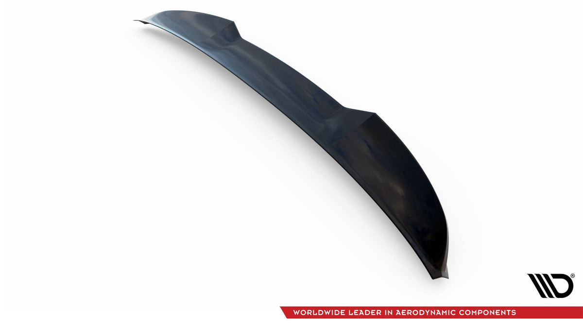 Splittersett for Audi RS3 Sportback 8Y montert forfra med aggressivt design i sort finish – gratis frakt