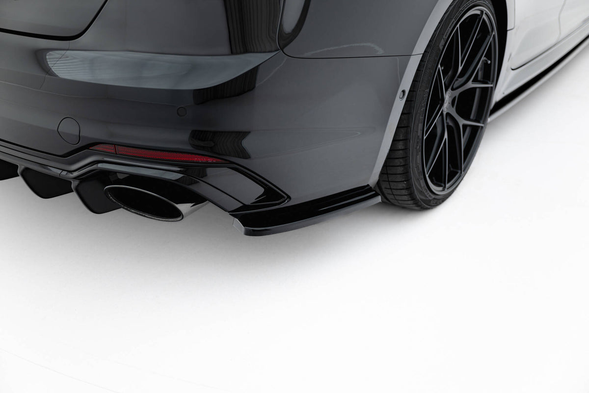 Bakre diffusor og side splittere fra Maxton Design på Audi RS5 Sportback F5