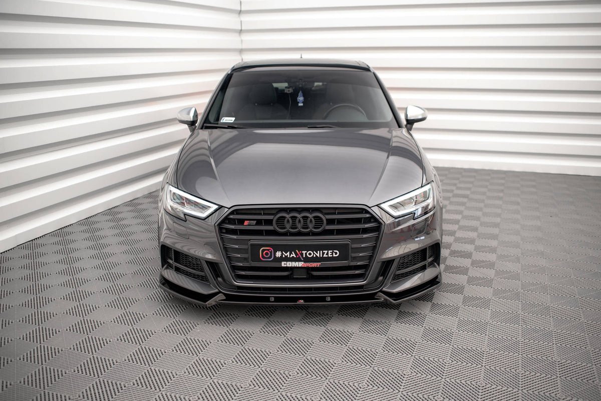 Splittersett Audi S3 Sportback 8V Facelift (2016–2020) - AU-S3-3F-SB-SET