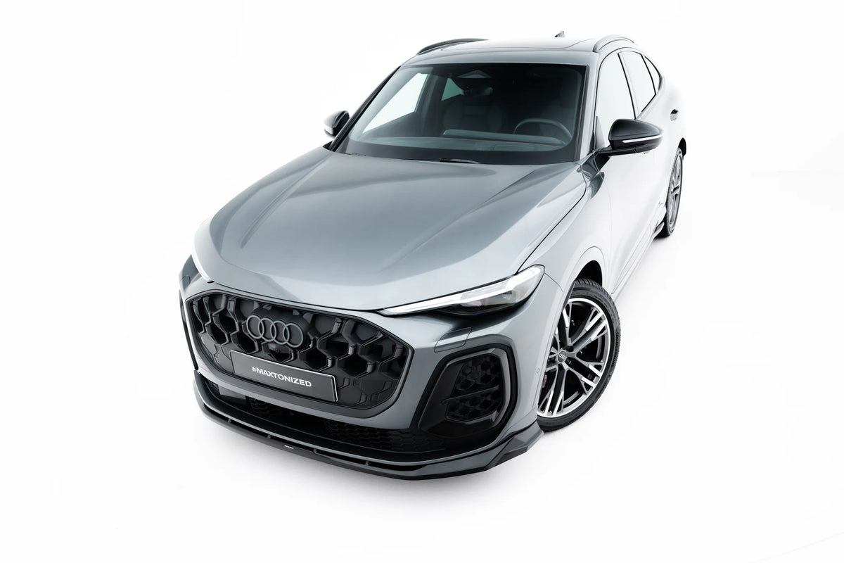 Bakre splitter med vertikale ribber til Audi SQ5 Sportback Mk3