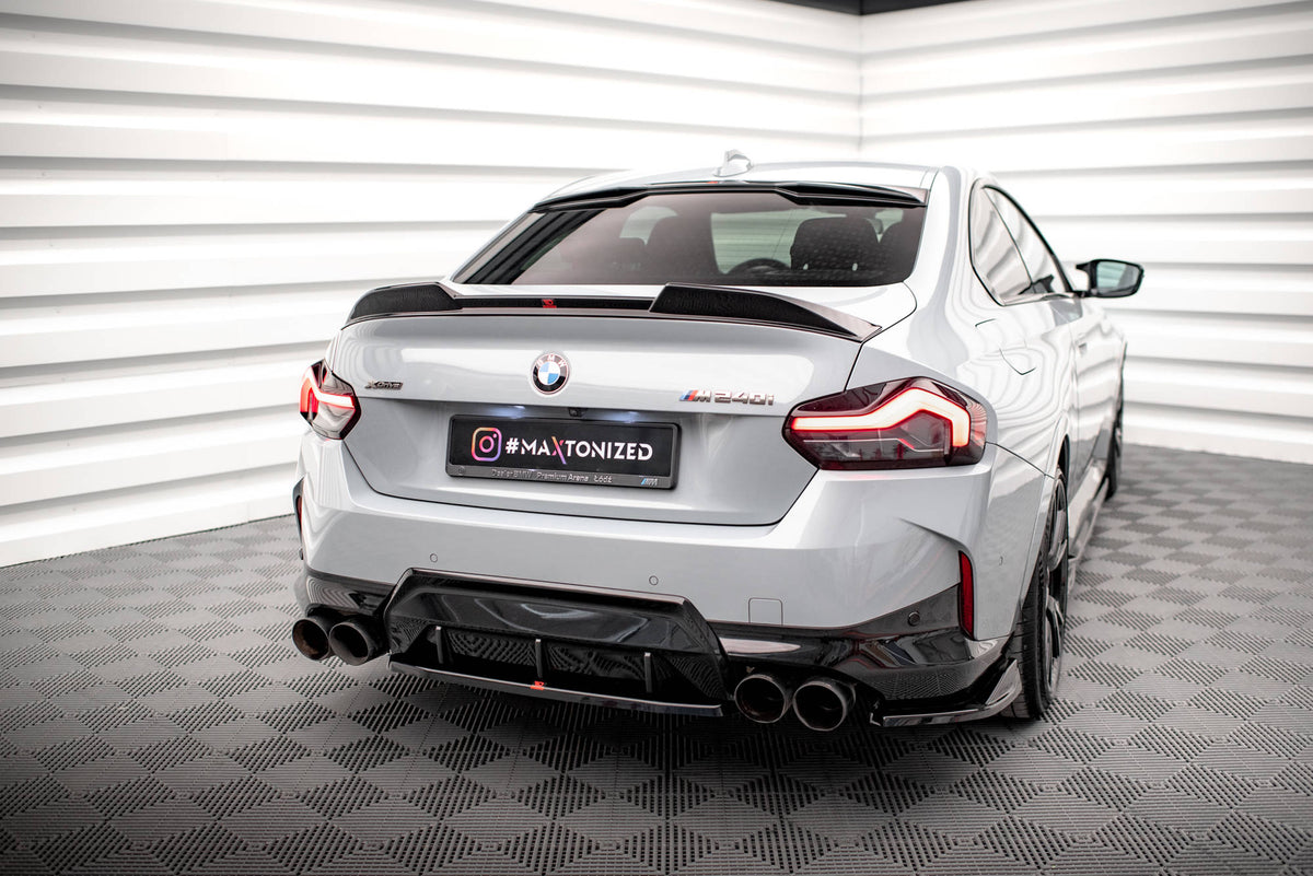 Nærbilde splittersett for BMW M2 G87 – detalj