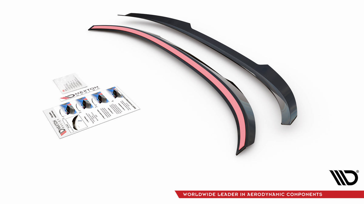 BMW F44 M-Pakke front splitter – ABS-plast 10 mm tykkelse