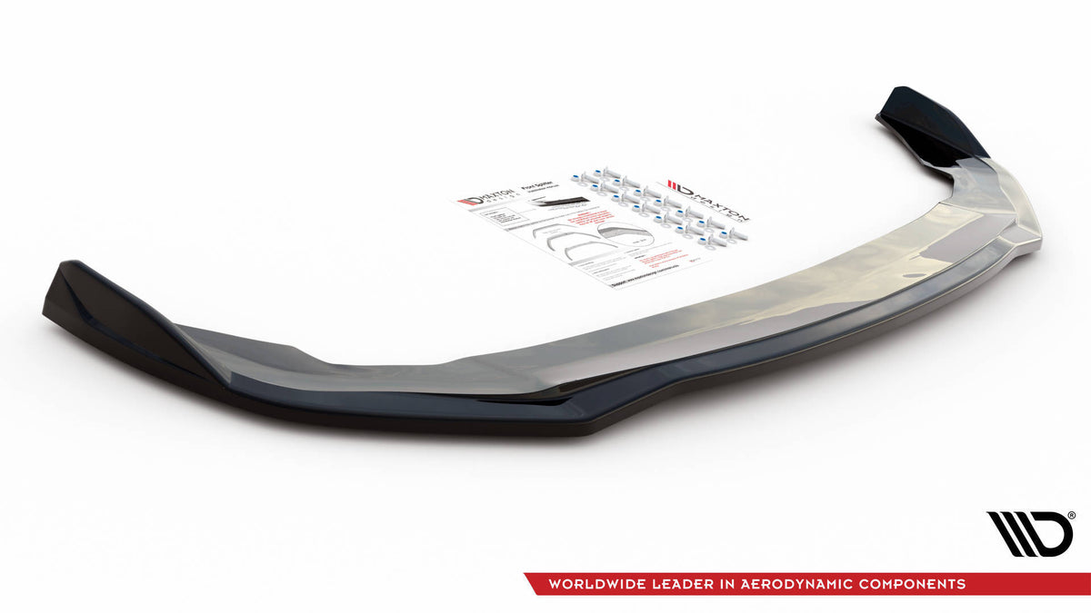 Splittersett BMW 2 Serie F44 – ABS blank svart finish detalj
