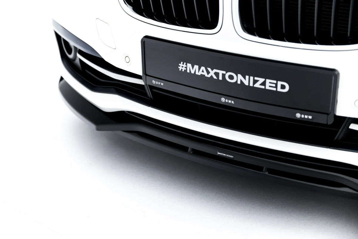 Spoilerlist i blank sort for BMW 3 Sportline Sedan F30
