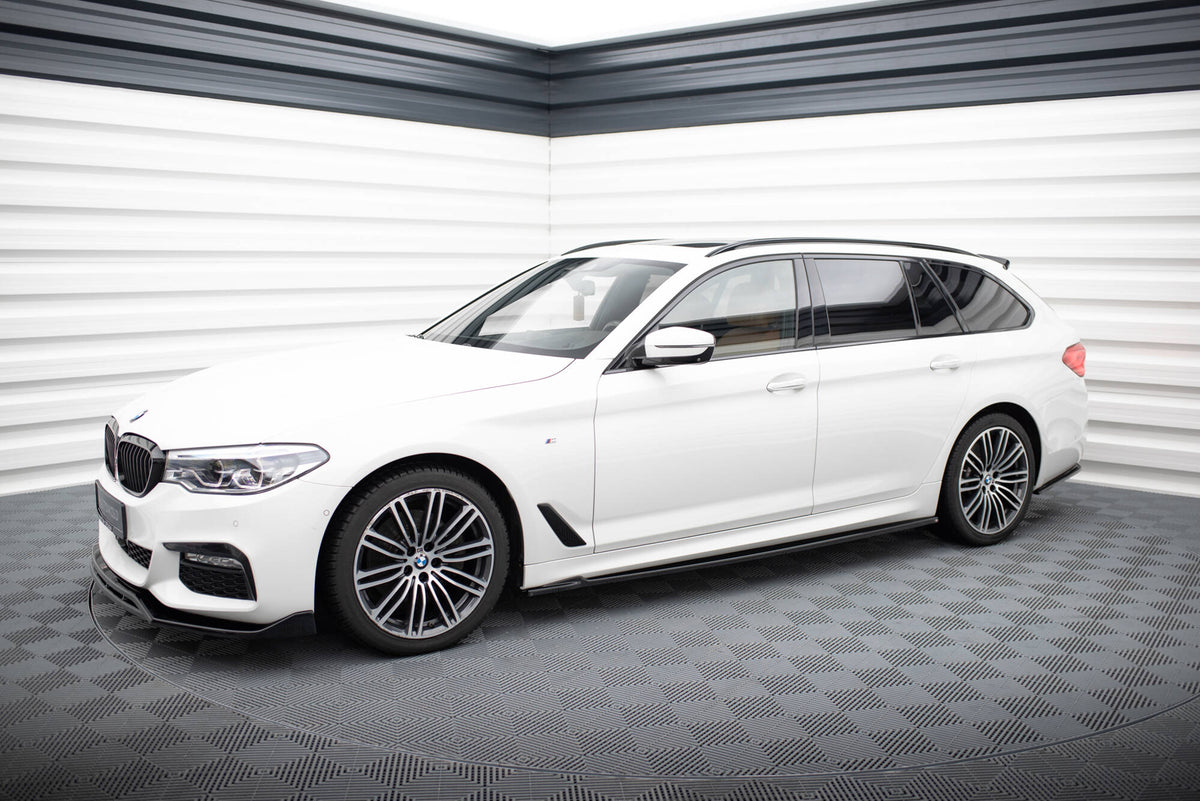Splittersett BMW 5 Touring G31 M-Pakke – matt svart ABS