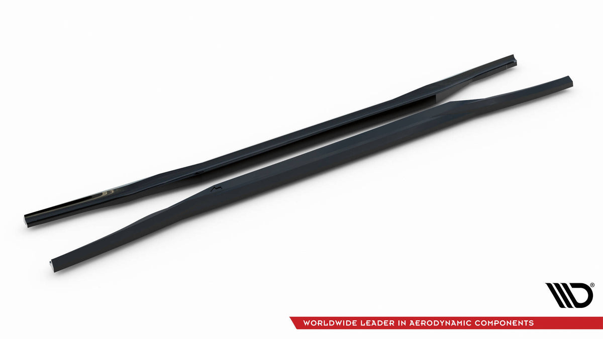 Sideskjørt splitter nærbilde BMW 7-serie E65