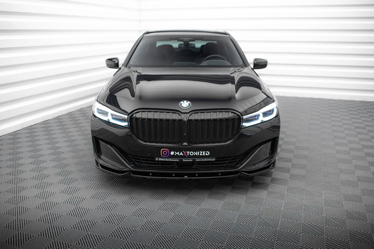 Frontspoiler BMW 7 G11 Facelift, monteringsdetalj
