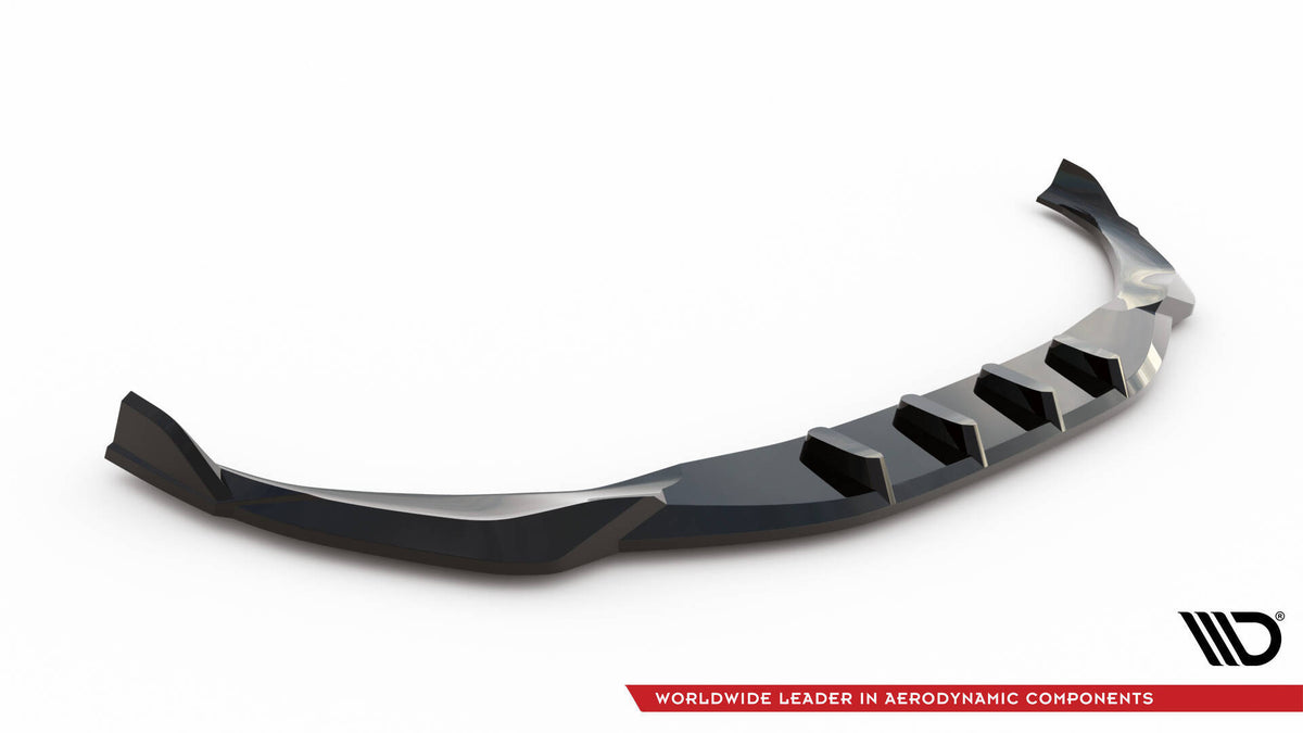 Front splitter BMW 7 G11 Facelift ABS-plast, ovenfra
