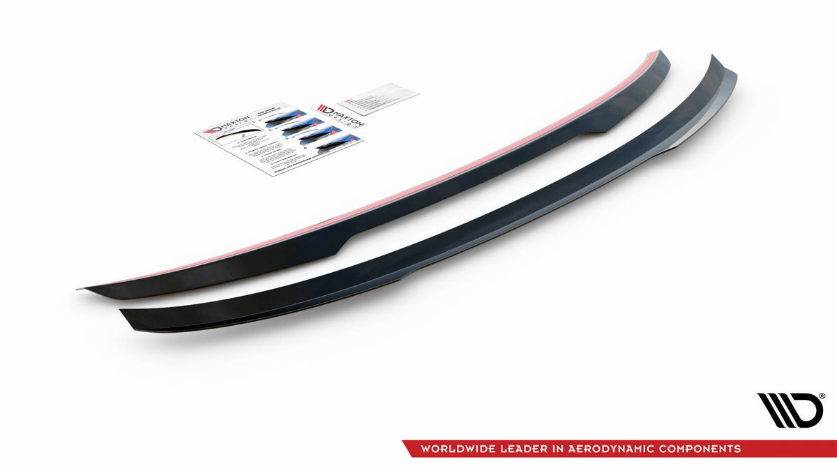 Splittersett BMW 7-serie F01 – baksplitter vertikale stenger montert