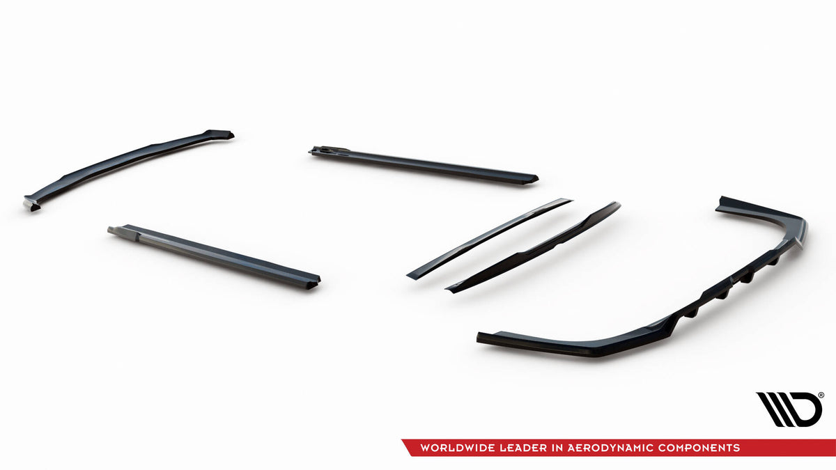 Splittersett BMW 740D M-Pakke G70 2022- - BM-7-G70-MPACK-SET