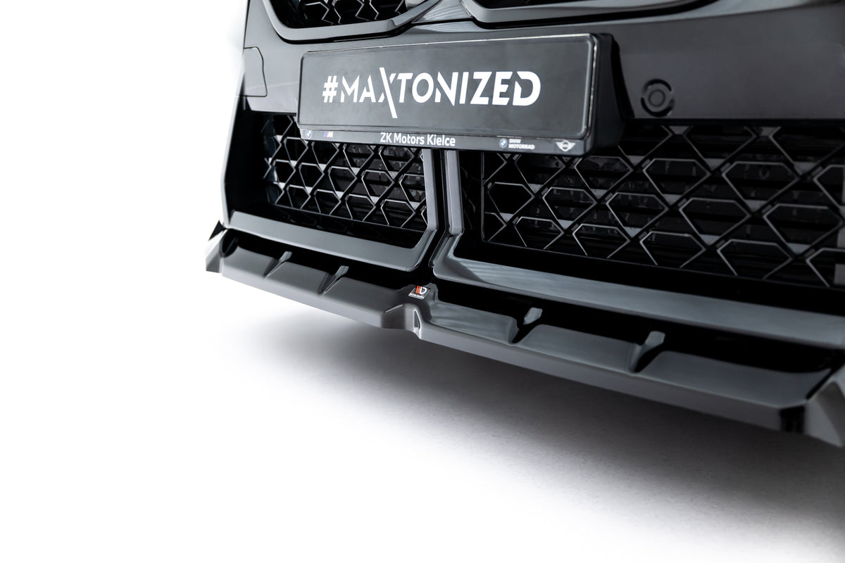 BMW X2 U10 M-Pakke Maxton Design bakre splitter