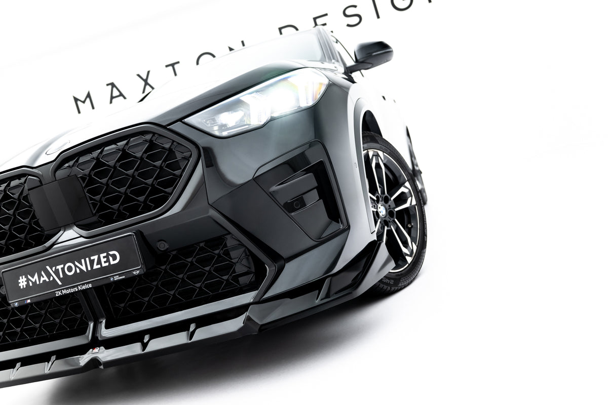 Front splitter BMW X2 iX2 U10 Maxton Design naerbilde