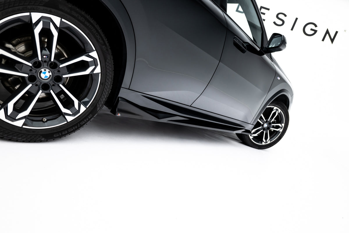 Sideskjort diffuser BMW X2 U10 understell detalj