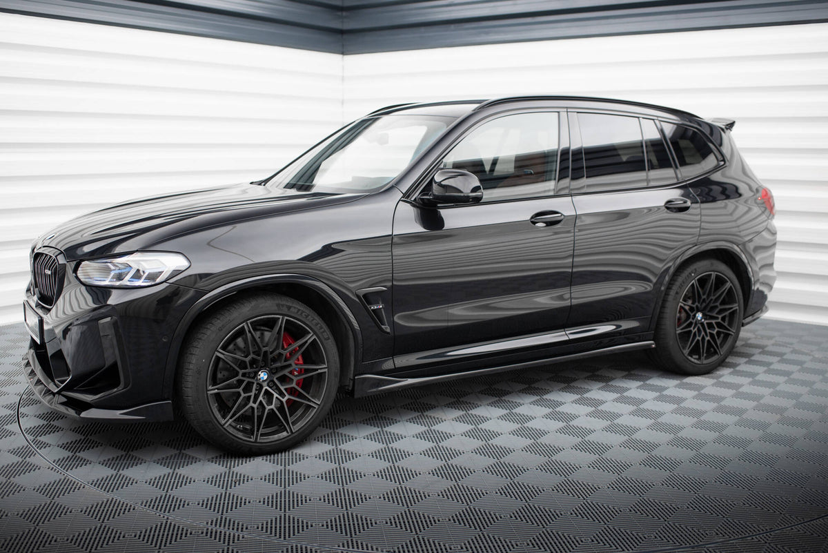 Splittersett til BMW X3 M F97 Facelift i svart – Maxton Design