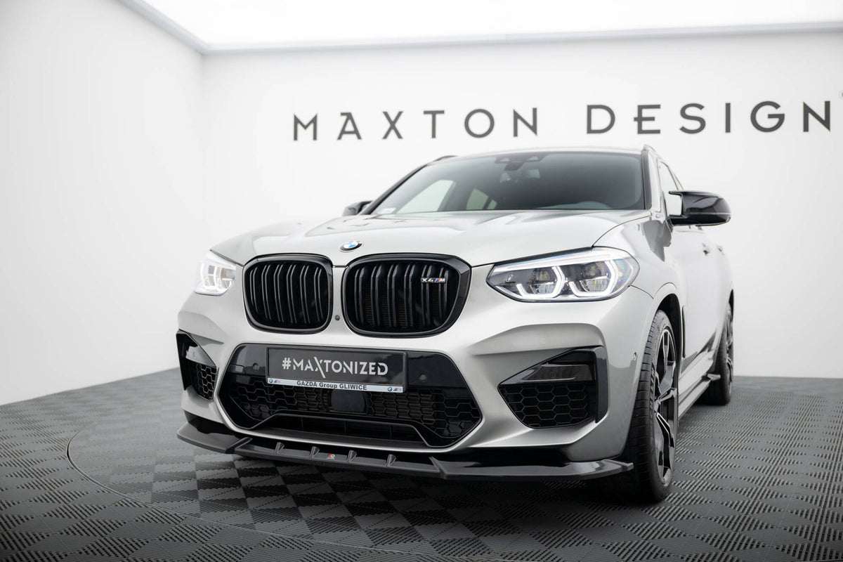 Splittersett BMW X4 M F98 detalj av festemateriell og finish