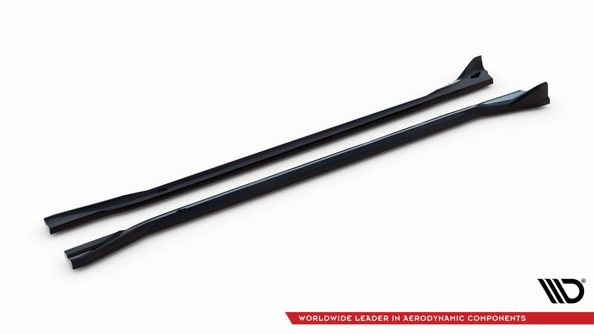 BMW XM G09 Maxton splittersett – bakperspektiv