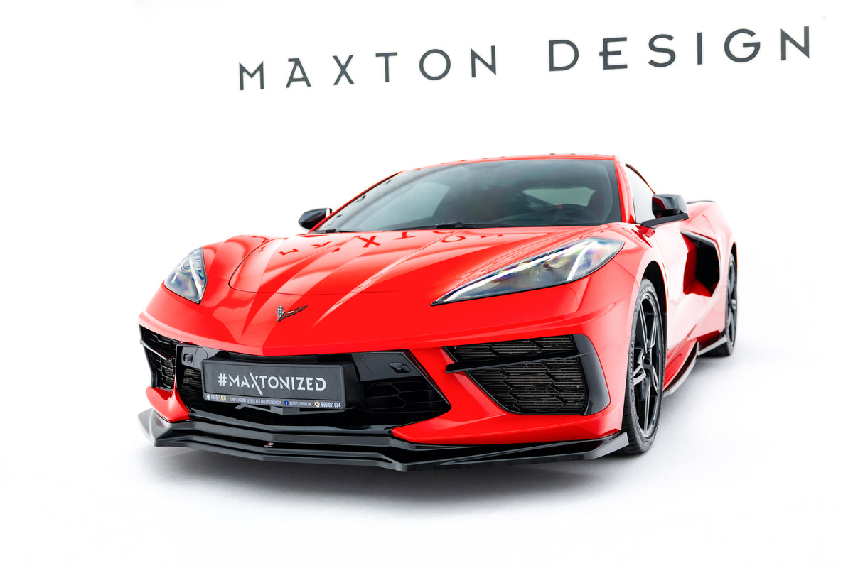 Splittersett Chevrolet Corvette C8 20- - CH-CO-C8-SET