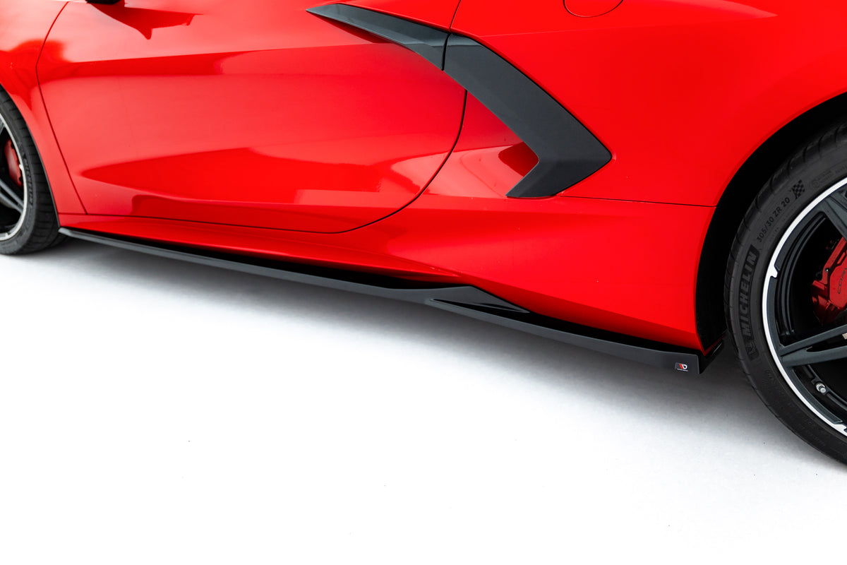 Splittersett Chevrolet Corvette C8 20- - CH-CO-C8-SET