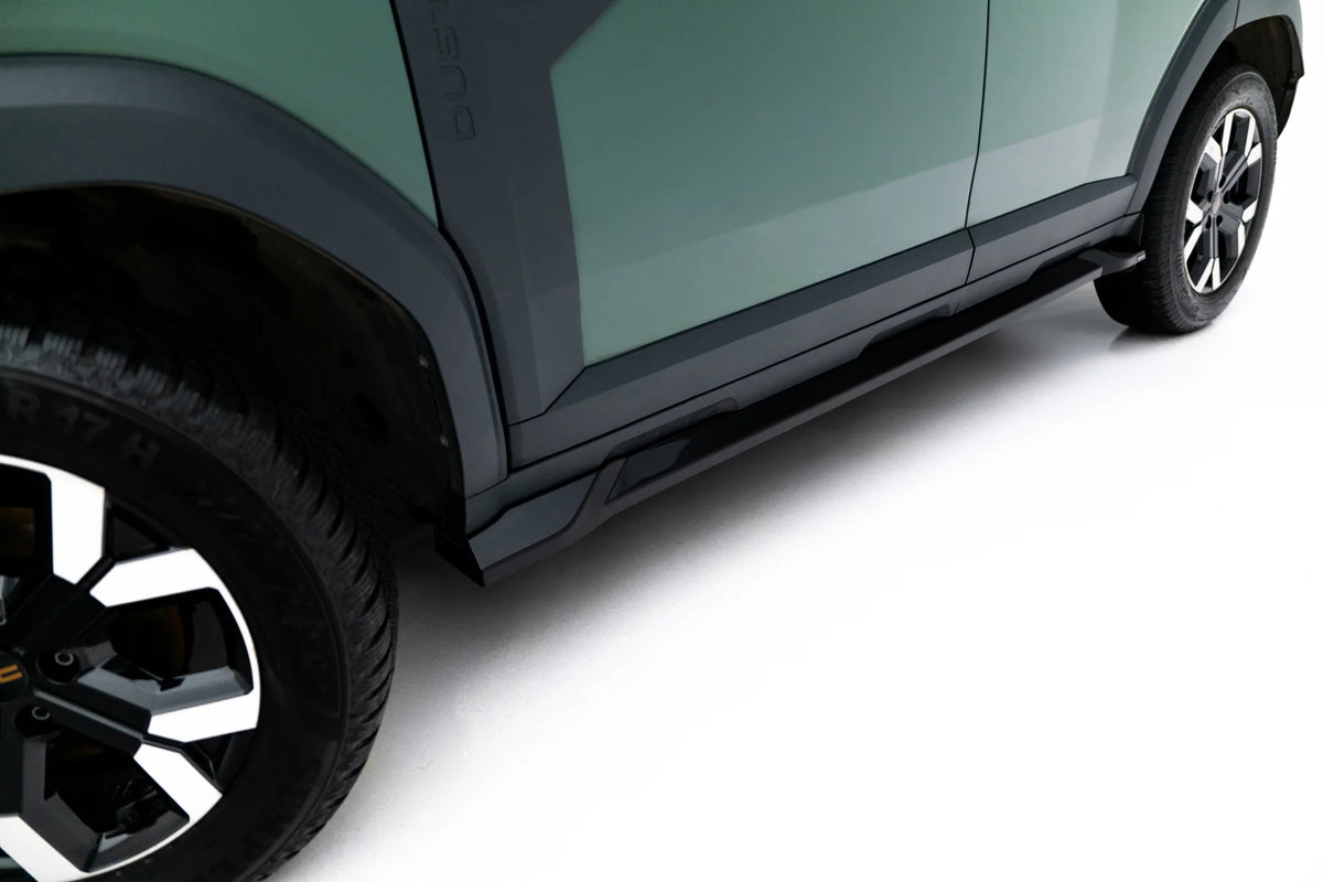 Nærbilde av ABS-splitter til Dacia Duster Mk3