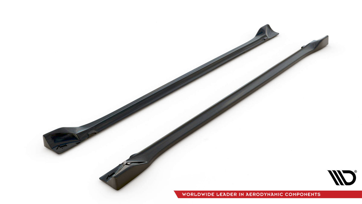 Splittersett Dodge Challenger SRT Hellcat Widebody Mk3 (15–23) - DO-CHL-3F-SRT-HC-SET
