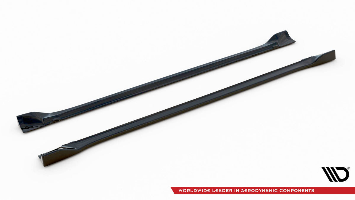 Splittersett Dodge Challenger SRT Hellcat Widebody Mk3 (15–23) - DO-CHL-3F-SRT-HC-SET