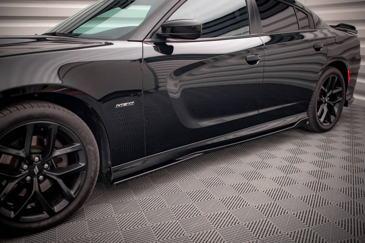 Splittersett Dodge Charger SRT Mk7 Facelift 2014–2023 - DO-CH-2-SRT-SET