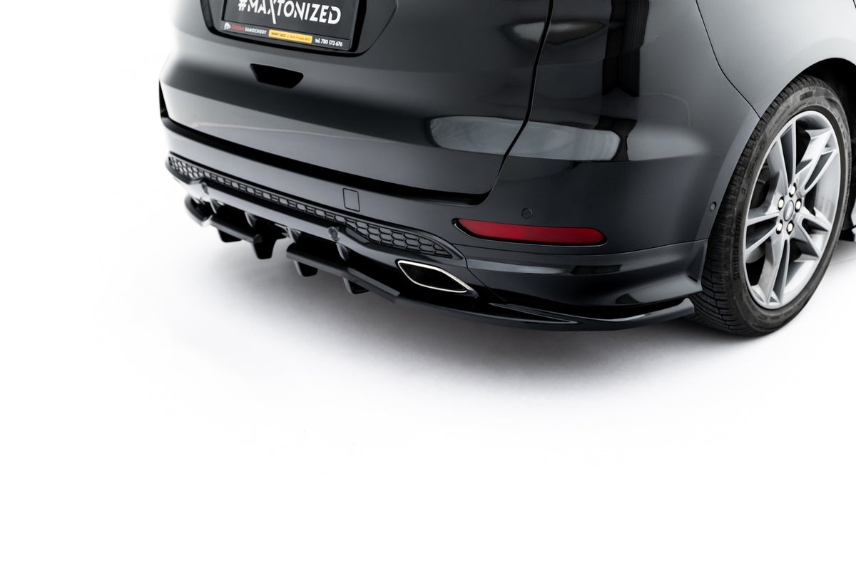 Spoiler cap montert på Ford S-Max ST-Line MK2 Facelift, sett ovenfra