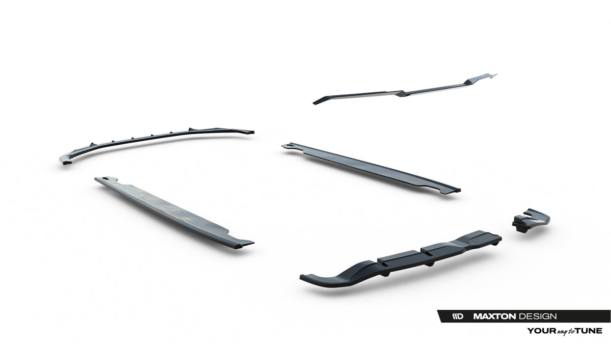 Splittersett Hyundai i20 N MK3 (2020–2023) - HY-I20-3-N-SET