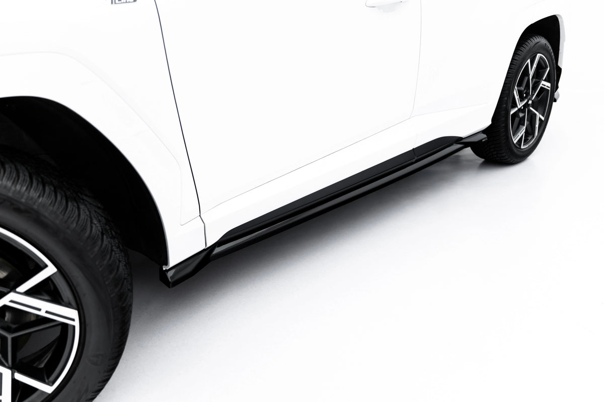 Splittersett til Hyundai Tucson N-Line Mk4 Facelift sett fra siden