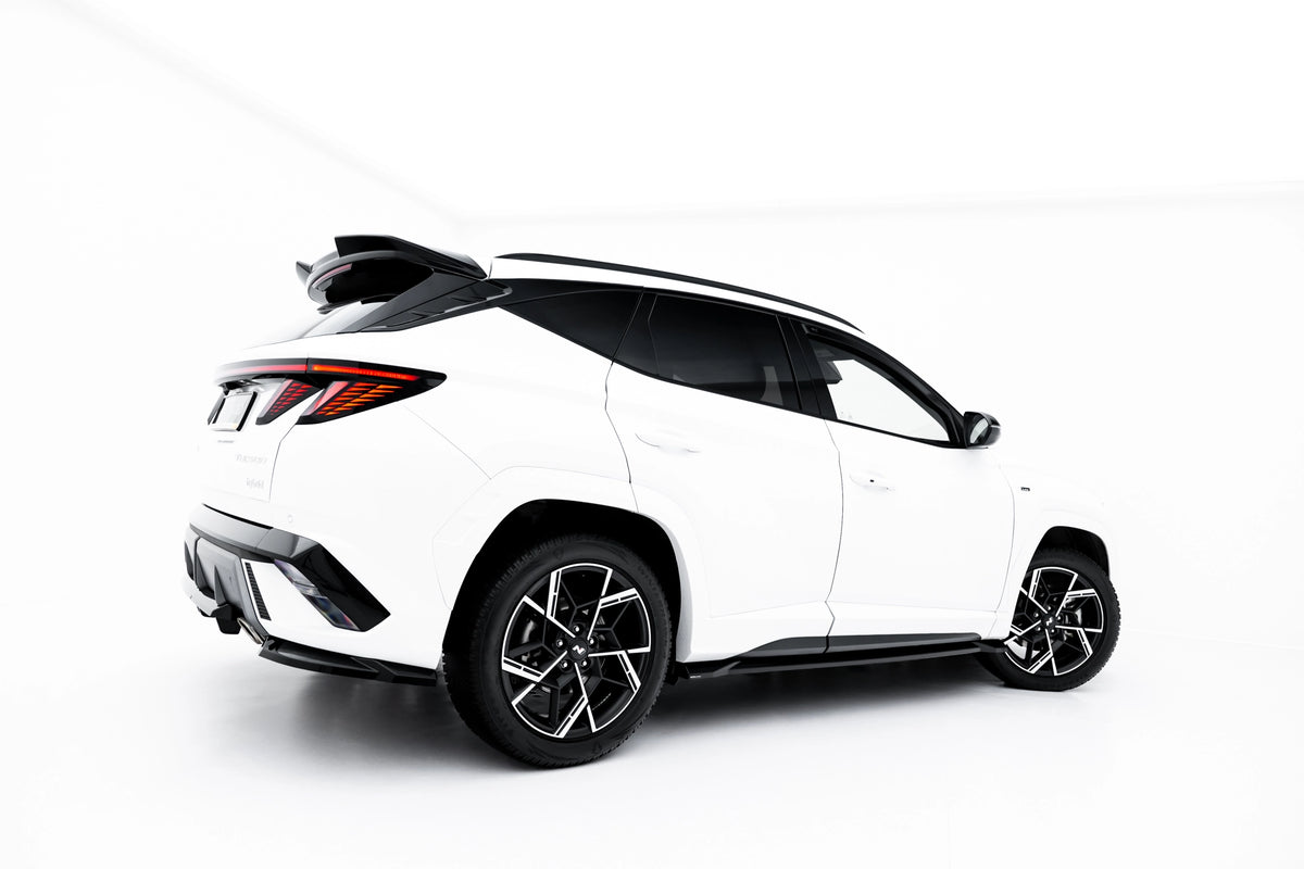 Komplett splittersett i sort til Hyundai Tucson N-Line Mk4 Facelift