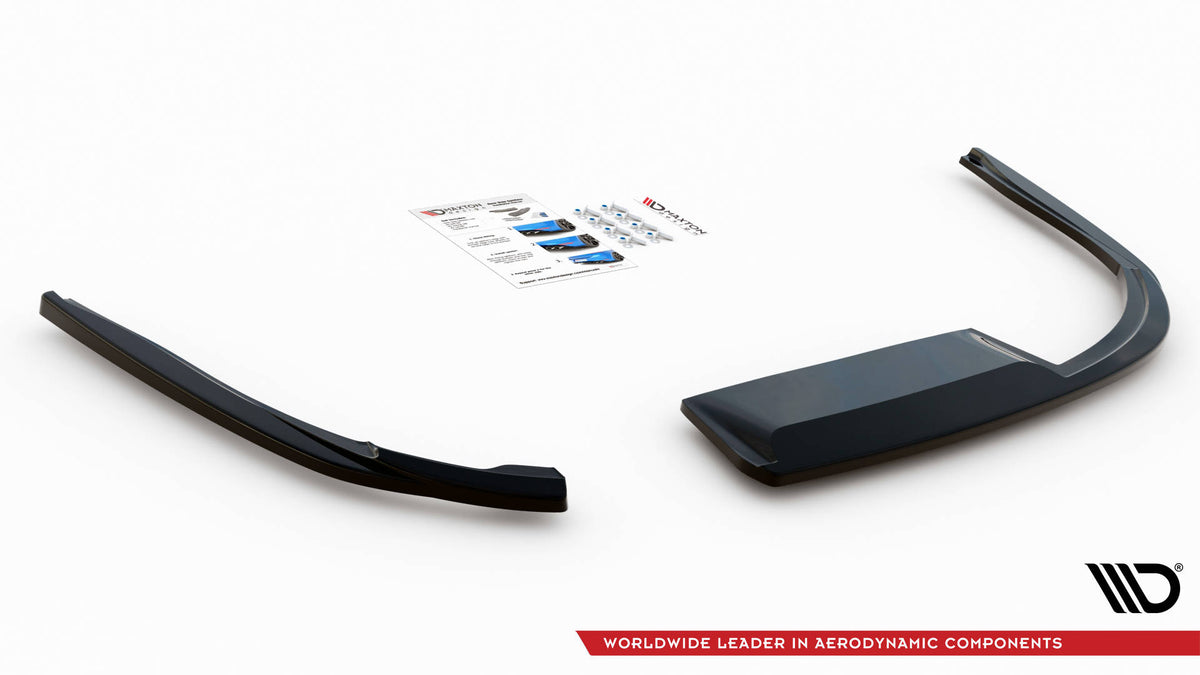 Splittersett Jaguar XF R-Sport MK2 (2015–2020) - JA-XF-2-RSPORT-SET