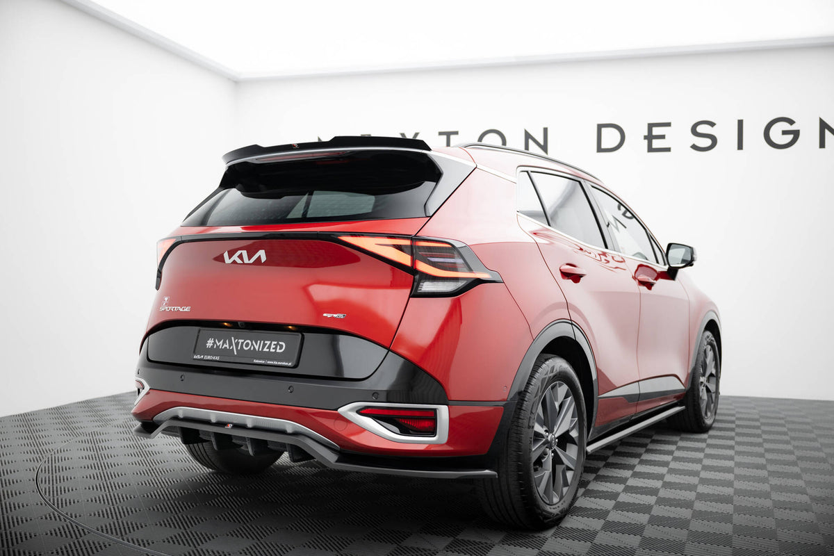 Sideskjørt diffuser til Kia Sportage MK5 GT-Line i nærbilde