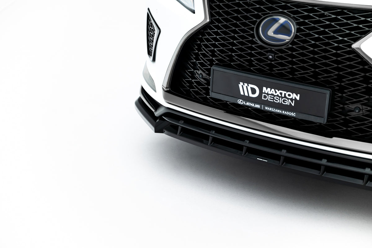 Spoiler cap til Lexus RX F-Sport Mk4 Facelift i blank sort