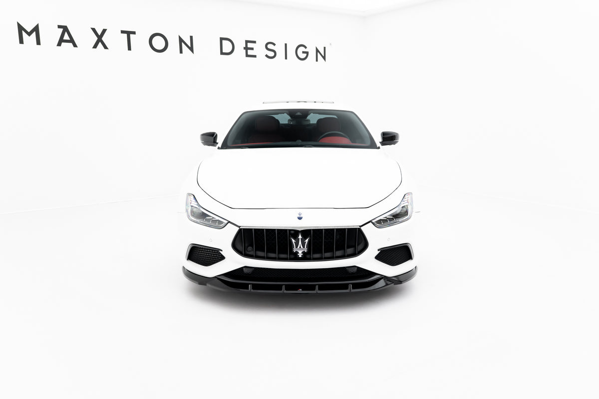 Splittersett Maserati Ghibli Modena MK3 Facelift - MA-GH-1F-MO-SET