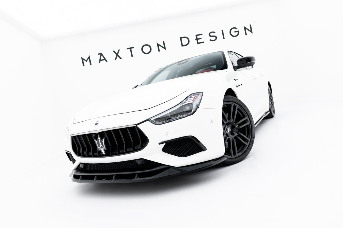 Splittersett Maserati Ghibli Modena MK3 Facelift - MA-GH-1F-MO-SET